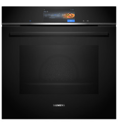 Horno pirolítico multifunción Siemens HB778G9B1 en color negro clase A+