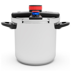 Olla superrápida Orbegozo HP8200 de acero inoxidable con capacidad de 8 litros