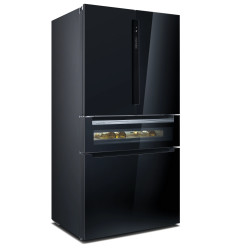 Frigorífico side by side Siemens KF96RSBEA No Frost 183 x 90 cm negro E