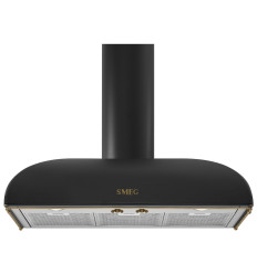Campana decorativa Smeg KS89AOE de 90 cm con extracción de 800 m3/h