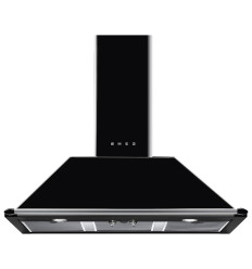 Campana extractora Smeg KT100BLE 100 cm 820 m³/h negro A