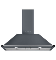 Campana telescópica Smeg KT110GRE de 110 cm en gris con potencia de 820 m³/h y clase energética A