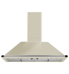 Campana decorativa Smeg KT110PE de 110 cm en color crema