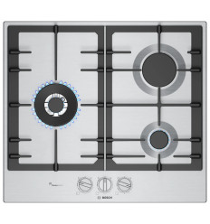 Encimera Bosch PCC6A5I90 60 cm inox 3 zonas