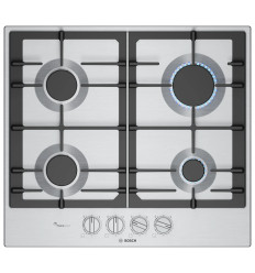 Encimera Bosch PCP6A5I90 60 cm inox 4 zonas