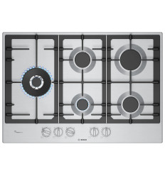 Encimera Bosch PCS7A5I90 75 cm inox 5 zonas
