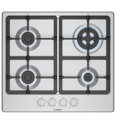 Encimera Bosch PGH6B5K90 60 cm inox 4 zonas