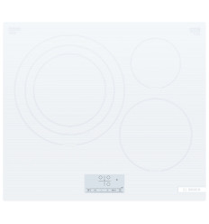 Placa de inducción Bosch PID612BB1E 60 cm 3 zonas blanco