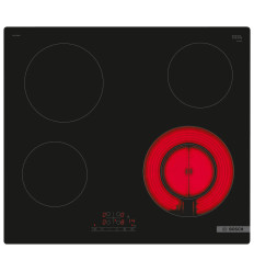 Vitrocerámica Bosch PKF611BB8E de 60 cm con 4 zonas de cocción