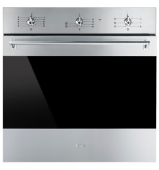 Horno pirolítico Smeg SF6381X independiente multifunción en acabado inox