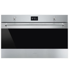 Horno pirolítico multifunción Smeg SF9390X1 en acabado inox con clasificación energética A+