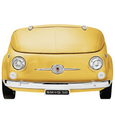 Frigorífico de 1 puerta Smeg SMEG500G diseño Fiat dorado 83x125 cm
