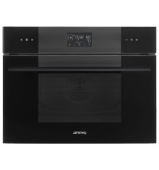 Horno Smeg SO4102S3B3 vapor 45 cm negro A++