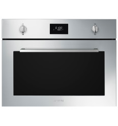 Horno Smeg SO4401M1X microondas 45 cm inox