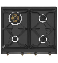 Encimera Smeg SRV864AOGH 4F 60 cm antracita