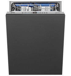 Lavavajillas integrable Smeg STL323BL de 60 cm en color silver clase B