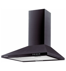 Campana extractora Corbero TEIDE636N de 60 cm en color negro con clase energética A+++