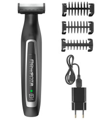 Barbero Rowenta TN6000 Forever Sharp negro para un afeitado preciso y duradero