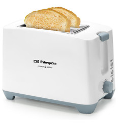 Tostador Orbegozo TO3020 2 ranuras blanco