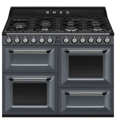 Cocina de gas Smeg TR4110GR 110 x 60 cm 7F gris A