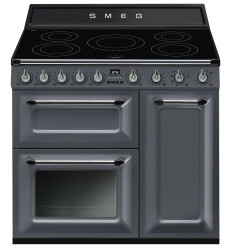Cocina Smeg induccion TR93IP2 gris 90 cm A