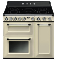 Cocina Smeg TR93IP2 induccion crema 90 cm A
