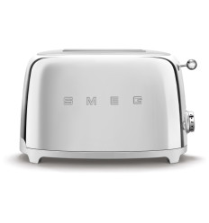 Tostador Smeg TSF01SSEU cromado de 2 rebanadas estilo retro