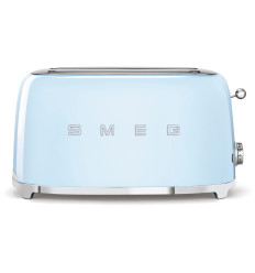 Tostador Smeg TSF02PBEU de 2 ranuras en color azul pastel