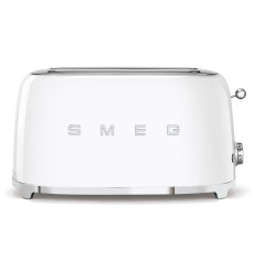 Tostador Smeg TSF02WHEU de 2 ranuras en color blanco