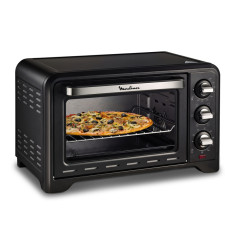 Mini horno de sobremesa Moulinex OX444810 Optimo 19 litros en color negro