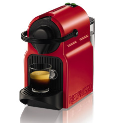 Cafetera de cápsulas Krups XN1005 Inissia en color rojo