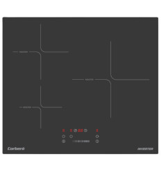 Placa de inducción Corbero CCIM374 de 3 zonas con tecnología Inverter