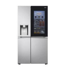 Frigorífico americano LG GSXV90MBAE side by side 179x91 cm acabado inox clase E