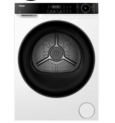 Secadora de bomba de calor Haier HD100D357NU1IB 10 kg color blanco