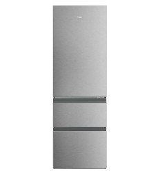 Combi Haier HTR3618CNMG No Frost 185 cm acabado inox clase C