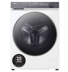 Lavadora secadora Haier HWD90BP14367TUS 9/5 kg 1400 rpm clase A/D color blanco