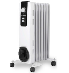 Radiador de aceite Orbegozo RH1500 de 1500 W con 7 elementos