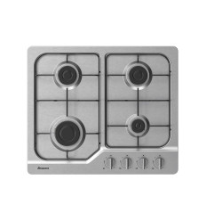 Encimera de gas Benavent PGBM604X 4 fuegos en acero inoxidable