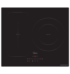 Placa de inducción Midea MIH740T279K0 de 60 cm con 3 zonas de cocción