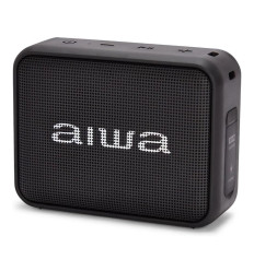 Altavoz portátil Aiwa BS200BK Bluetooth 6W color negro