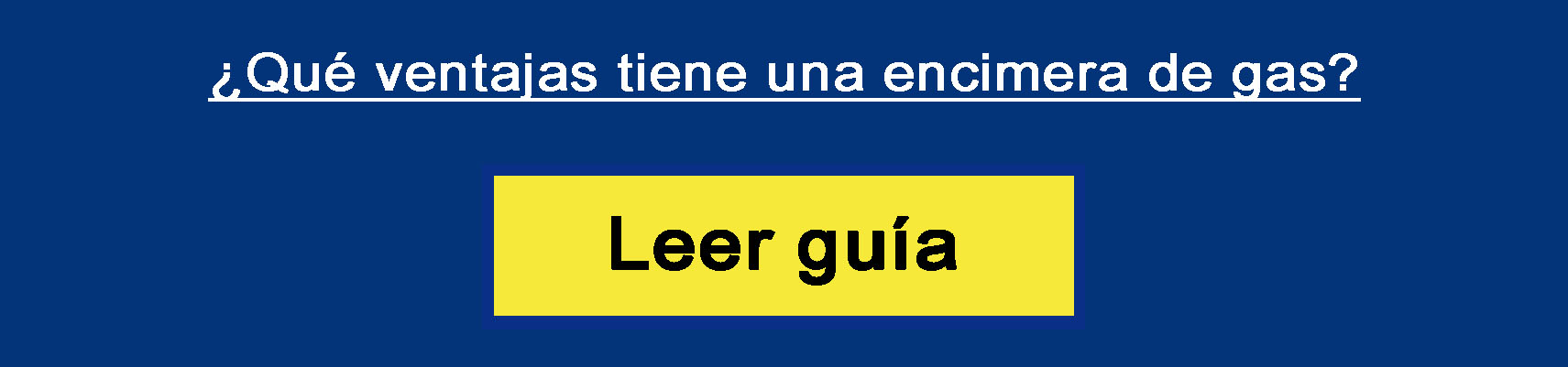 ¿Qué ventajas tiene una encimera de gas?