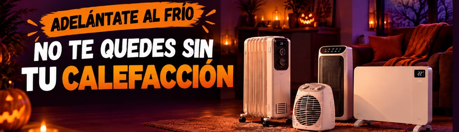 CALEFACCI&Oacute;N HALLOWEEN