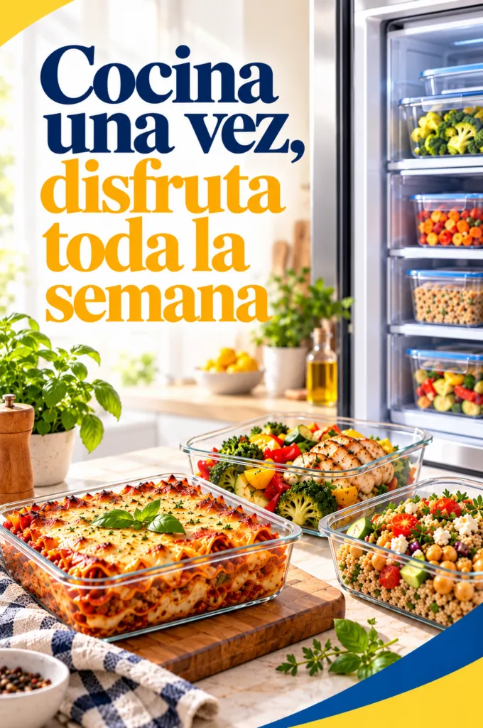 El secreto de los “tuppers” perfectos: cómo congelar por lotes sin perder ni una pizca de sabor