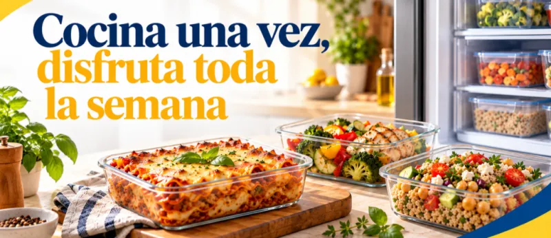 El secreto de los “tuppers” perfectos: cómo congelar por lotes sin perder ni una pizca de sabor