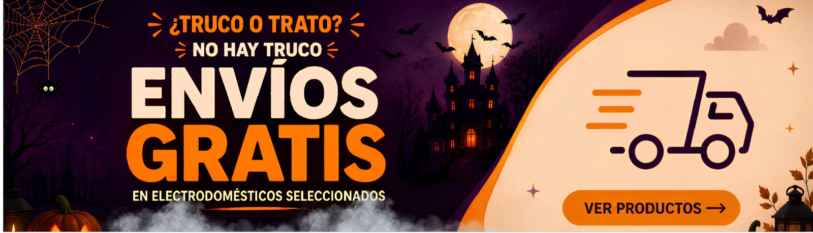 Envío gratis en electrodomésticos seleccionados
